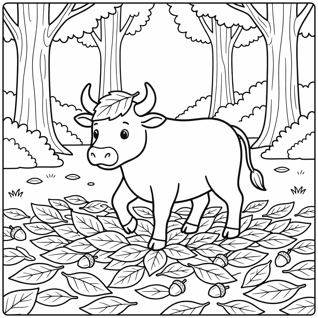 30+ Bull Coloring Pages: Download & Print for Free